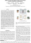 Cover page: DELTA: Dynamic Embedding Learning with Truncated Conscious Attention for CTR Prediction