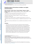 Cover page: Dopamine release in the nucleus accumbens core signals perceived saliency