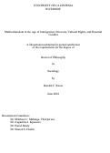 Cover page: Multiculturalism in the Age of Immigration: Diversity, Cultural Rights, and Potential Conflict