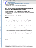 Cover page: Does the Neuroimmune Modulator Ibudilast Alter Food Craving? Results in a Sample With Alcohol Use Disorder