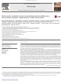 Cover page: Multi-vendor reliability of arterial spin labeling perfusion MRI using a near-identical sequence: Implications for multi-center studies