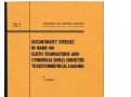 Cover page: Discontinuity Stresses in Beams on Elastic Foundations and Cylindrical Shells Subjected to Axisymmetrical Loading