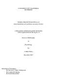 Cover page: Stimulus Material Format Effects on Juror Sensitivity to Eyewitness Accuracy Factors