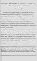 Cover page: Hibernophobia or Philia in English Perceptions of the Irishman: A Study of Elizabethan and Early Stuart Commentaries on the Irish Character