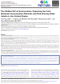 Cover page: The Hidden Toll of Incarceration: Exploring the Link Between Incarceration Histories and Pain Among Older Adults in the United States.