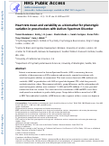 Cover page: Heart rate mean and variability as a biomarker for phenotypic variation in preschoolers with autism spectrum disorder