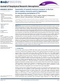 Cover page: Seasonality of westerly moisture transport in the East Asian summer monsoon and its implications for interpreting precipitation δ18O