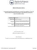 Cover page of Accelerated competency-based education in primary care (ACE-PC): a 3-year UC Davis and Kaiser permanente partnership to meet California’s primary care physician workforce needs