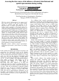 Cover page: Assessing the time course of the influence of featural, distributional and spatial representations during reading