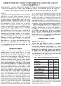 Cover page: High power RF test of an 805 MHz RF cavity for a muon cooling 
channel