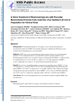 Cover page: In utero treatment of myelomeningocele with placental mesenchymal stromal cells — Selection of an optimal cell line in preparation for clinical trials