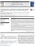 Cover page: A longitudinal study of ventilation rates in California office buildings and self-reported occupant outcomes including respiratory illness absence