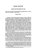 Cover page: HOW FAR WE HAVE TO GO: <em>And We Are Not Saved: The Elusive Quest for Racial Justice</em> by Derrick Bell