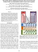 Cover page: Reconciling opposite neighborhood frequency effects in lexical decision: Evidence from a novel probabilistic model of visual word recognition