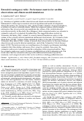 Cover page: Extended contingency table: Performance metrics for satellite observations and climate model simulations