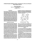 Cover page: A Model of Innately Guided Learning by a Neural Network: The case of Featural
Representation of Speech