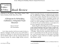 Cover page: A Blueprint for Rebuilding California's Antiquated Fiscal Structure: Review of California in the Balance: Why Budgets Matter