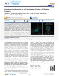 Cover page: Repositioning Brusatol as a Transmission Blocker of Malaria Parasites.