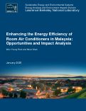 Cover page: Enhancing the Energy Efficiency of Room Air Conditioners in Malaysia: Opportunities and Impact Analysis