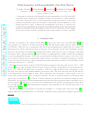 Cover page: Global symmetries and renormalizability of Lee-Wick theories