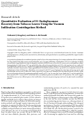 Cover page: Quantitative Evaluation of E1 Endoglucanase Recovery from Tobacco Leaves Using the Vacuum Infiltration-Centrifugation Method