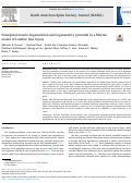 Cover page: Paraspinal muscle degeneration and regenerative potential in a Murine model of Lumbar Disc Injury