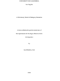 Cover page: A Preliminary Model of Malagasy Intonation