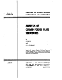 Cover page: Analysis of Curved Folded Plate Structures