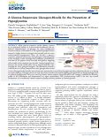 Cover page: A Glucose-Responsive Glucagon-Micelle for the Prevention of Hypoglycemia.