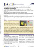 Cover page: Wavelength-Selective Light-Responsive DASA-Functionalized Polymersome Nanoreactors