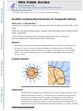 Cover page: Disulfide-containing Macromolecules for Therapeutic Delivery.