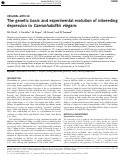 Cover page: The genetic basis and experimental evolution of inbreeding depression in Caenorhabditis elegans