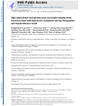 Cover page: High Internalized Transphobia and Low Gender Identity Pride Are Associated With Depression Symptoms Among Transgender and Gender-Diverse Youth.