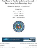 Cover page: Final Report: The Santa Barbara Channel - Santa Maria Basin Circulation Study