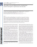 Cover page: This ought to be good: Brain activity accompanying positive and negative expectations and outcomes