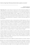 Cover page: Entrevista a Sergio Fong: “Pensaba que había dos bandos: el gobierno y los jóvenes”