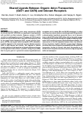 Cover page: Shared Ligands Between Organic Anion Transporters (OAT1 and OAT6) and Odorant Receptors