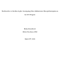 Cover page: The Black Box of the Blue Lights: Investigating Police Militarization Through Participation in the 1033 Program