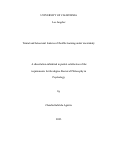 Cover page: Neural and behavioral features of flexible learning under uncertainty