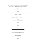 Cover page: Effects of Hydrogen-Oxygen Torch Igniter Combustion Applied to an ABS/GOx Hybrid Rocket System