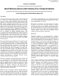 Cover page: Steroid Refractory Immune Colitis Following CTLA-4 Checkpoint Inhibition