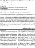 Cover page: Using DNA Metabarcoding to Examine Wild Pig (Sus scrofa) Diets in a Subtropical Agro-Ecosystem