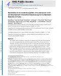 Cover page: Nanobodies for accurate recognition of iso-tenuazonic acid and development of sensitive immunoassay for contaminant detection in foods