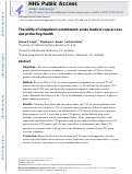 Cover page: The utility of outpatient commitment: acute medical care access and protecting health.