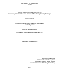 Cover page: Housing Crisis in the Private Rental Sector: Explaining Tenants' Actions and Decisions When Facing Housing Challenges