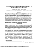 Cover page: Parameter dependence of marginal microleakage in Er:YAG-laser-ablated and -modified dental preparations