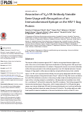 Cover page: Association of VH4-59 Antibody Variable Gene Usage with Recognition of an Immunodominant Epitope on the HIV-1 Gag Protein