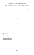 Cover page: Introducing "Clustering:" Redistricting in Geographic Perspective