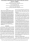 Cover page: Is the learning of artificial phonotactic rules interfered with by the concurrent experience of English?