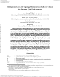 Cover page: Multiphysics Level-Set Topology Optimization of a Rover Chassis for Extreme Cold Environments